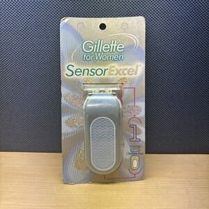 Gillette for Women Sensor Excel Razor Vintage 1999 Blue Sparkle NEW